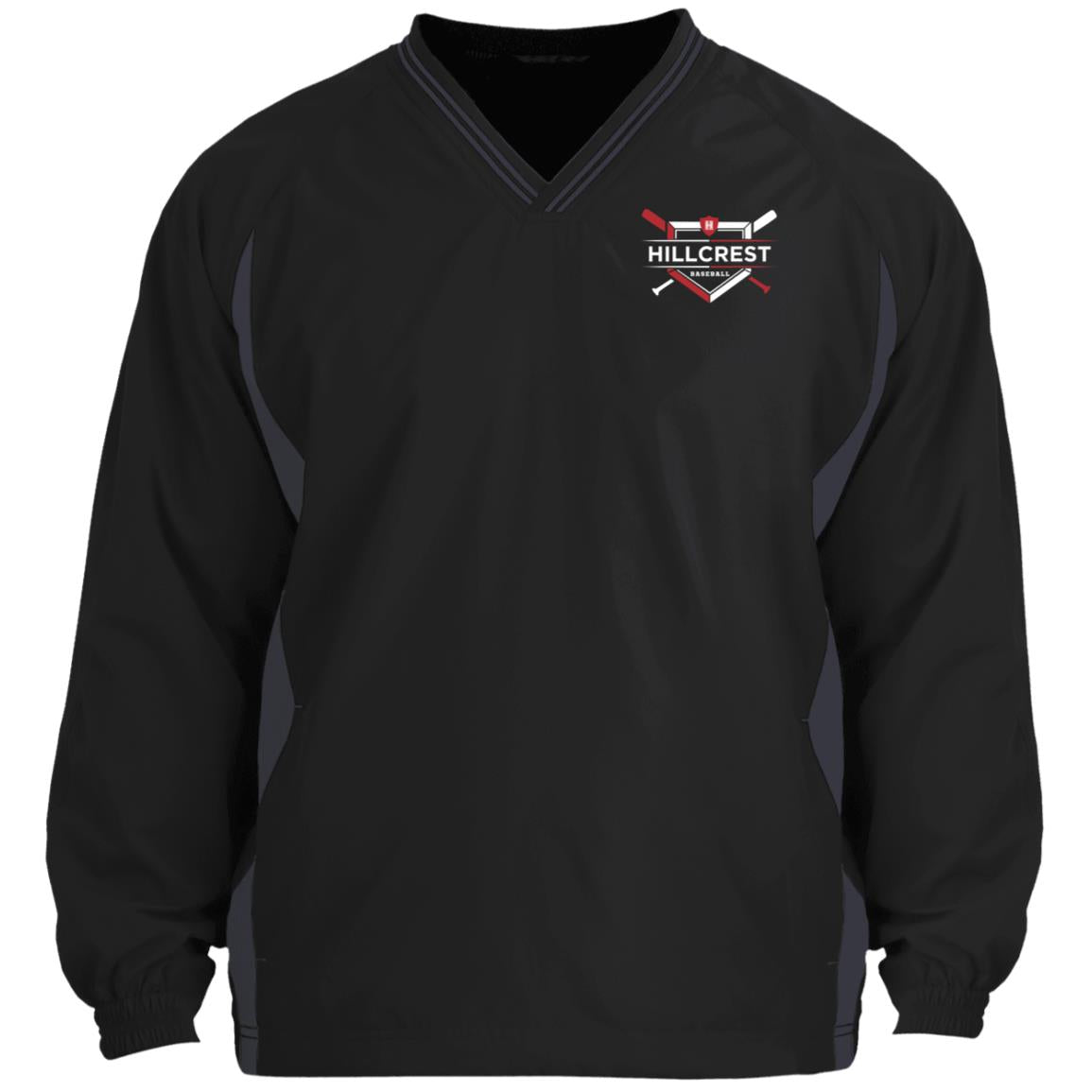 Comet Baseball - Tipped V-Neck Wind Shirt