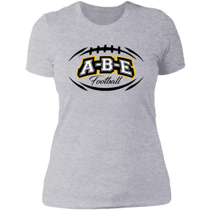 A-B-E Football - Ladies' Boyfriend T-Shirt