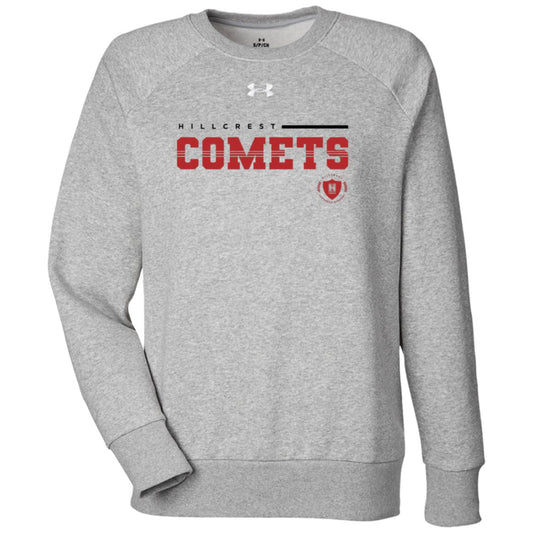 Hillcrest Comets - Under Armour Womens Rival Fleece Sweatshirt