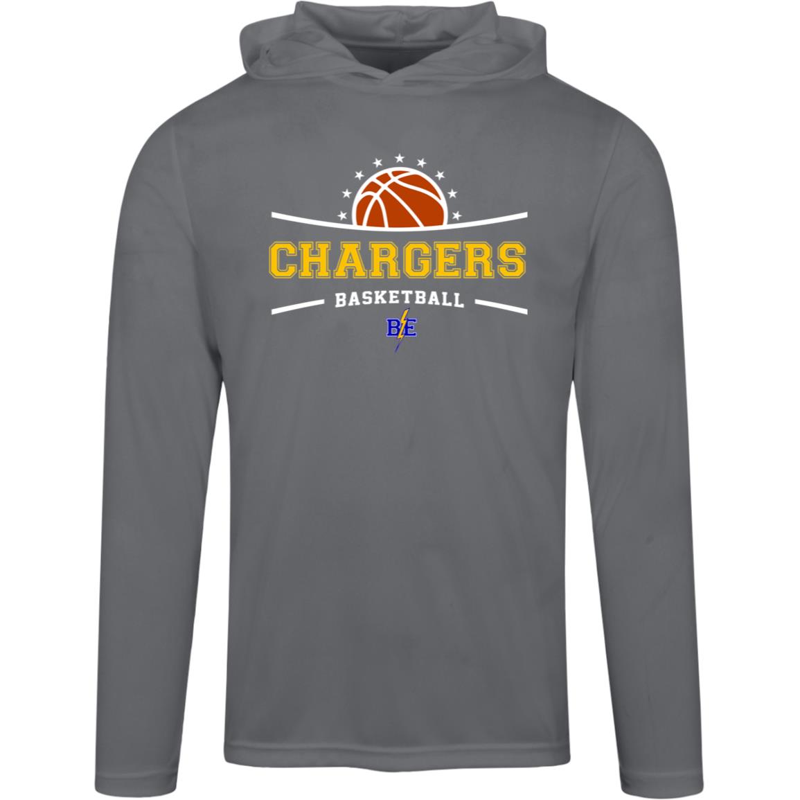 Chargers Basketball - Mens Zone Hooded Tee