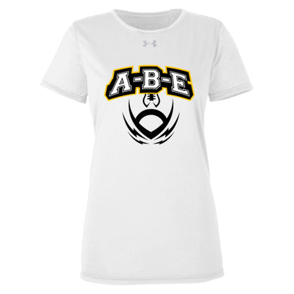 A-B-E Football - Under Armour Womens Team Tech Tee