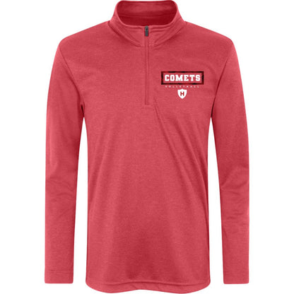 Comet Volleyball - Kids Heather Quarter Zip