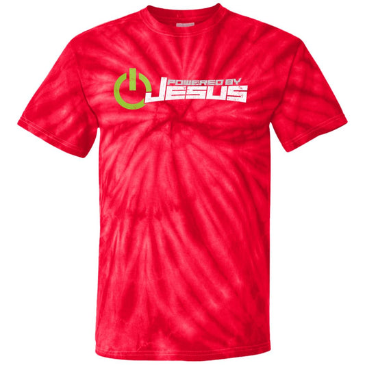 Powered by Jesus - Youth Tie Dye T-Shirt
