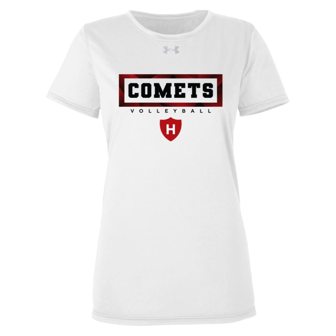 Comet Volleyball - Under Armour Womens Team Tech Tee