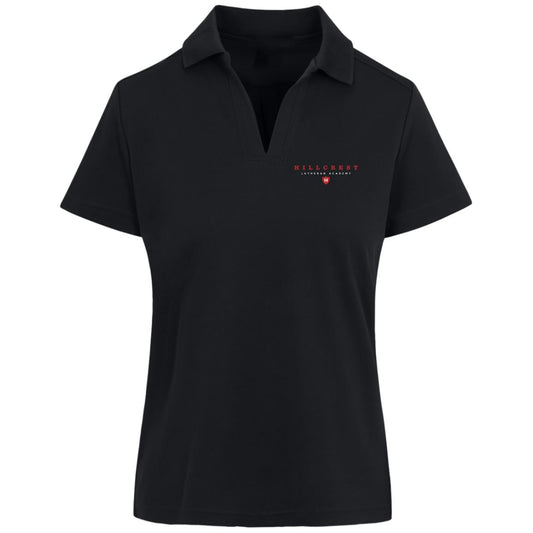 Hillcrest Comets - CrownLux Womens Plaited Polo