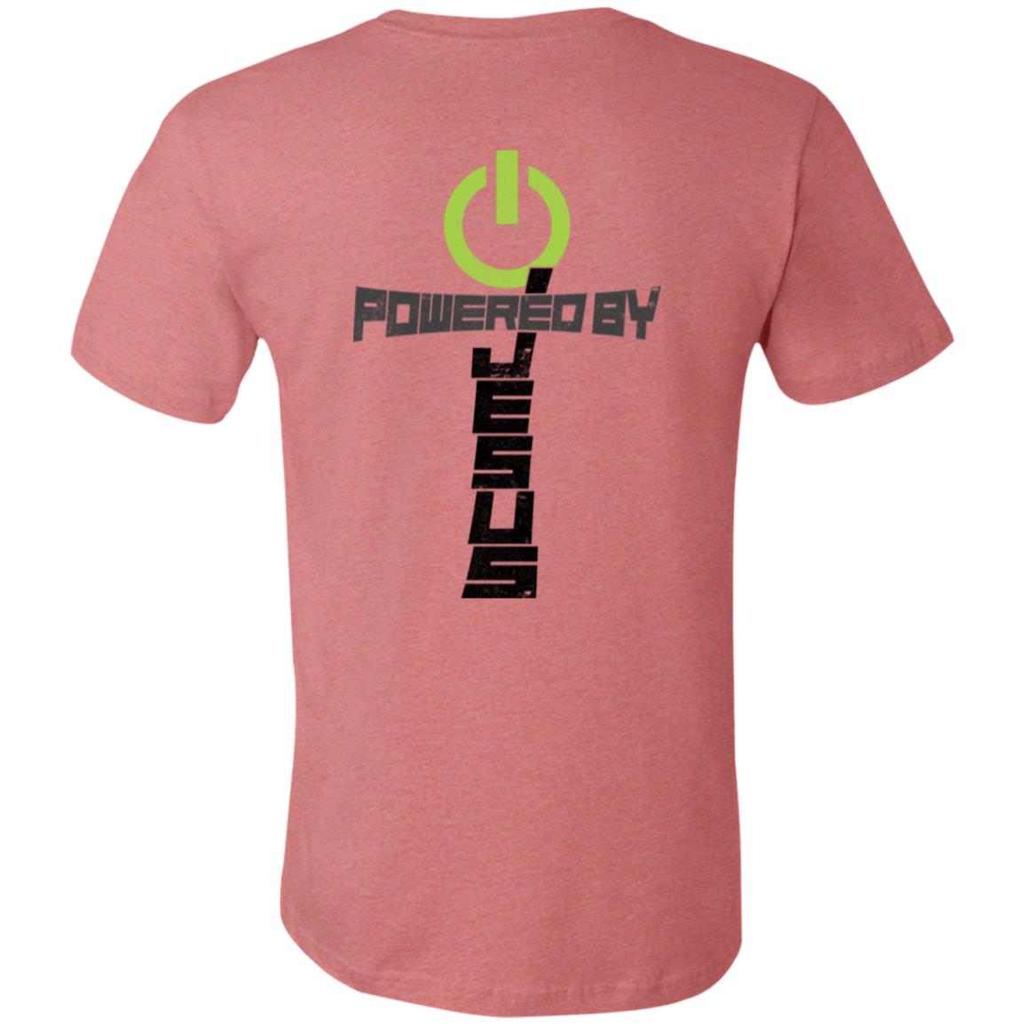 Powered by Jesus - Unisex Jersey Short-Sleeve T-Shirt