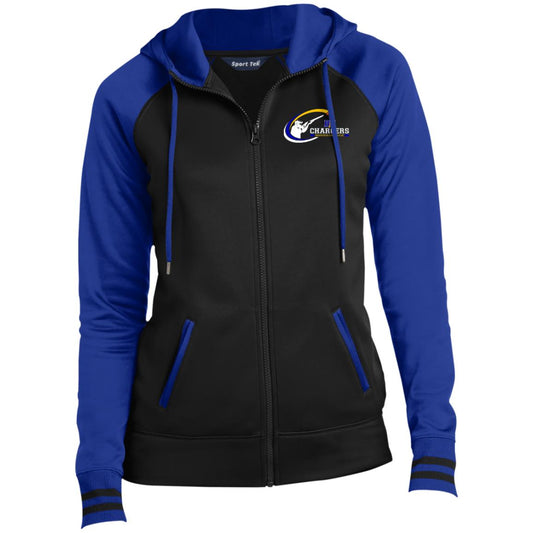 Chargers Trapshooting - Ladies' Sport-Wick® Full-Zip Hooded Jacket