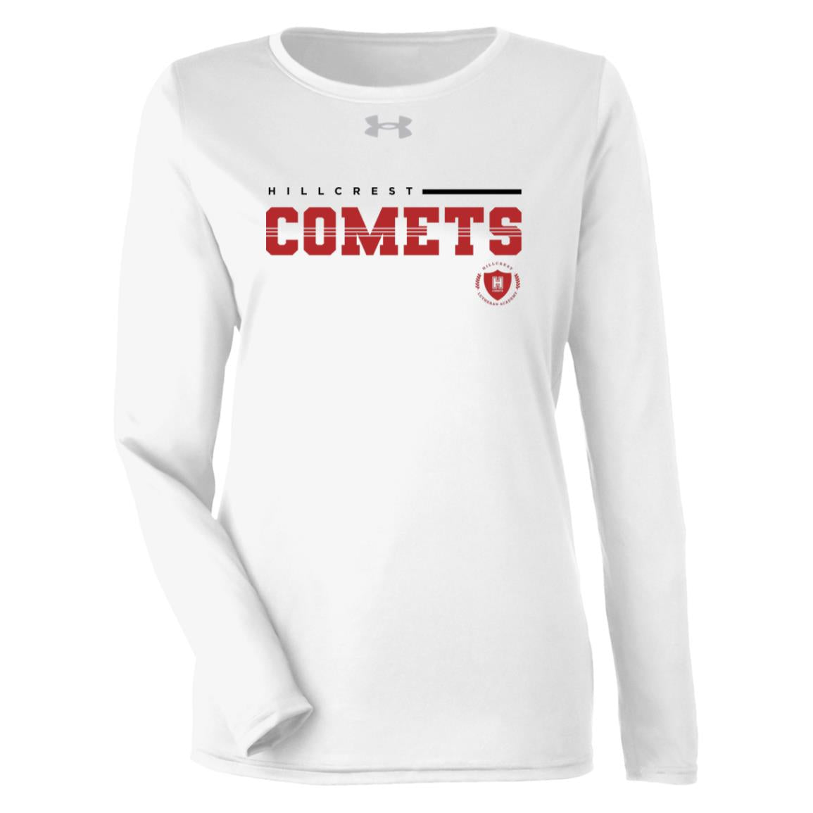 Hillcrest Comets - Under Armour Womens Team Tech Long Sleeve Tee