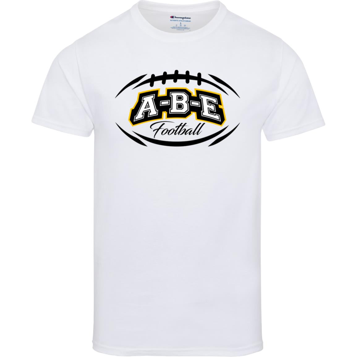 A-B-E Football - Champion Adult Short Sleeve Tee