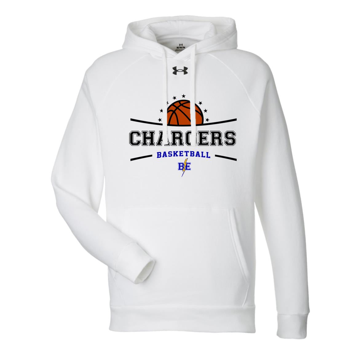 Chargers Basketball - Under Armour Mens Rival Fleece Hoodie