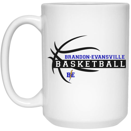 Chargers Basketball - 15oz White Mug