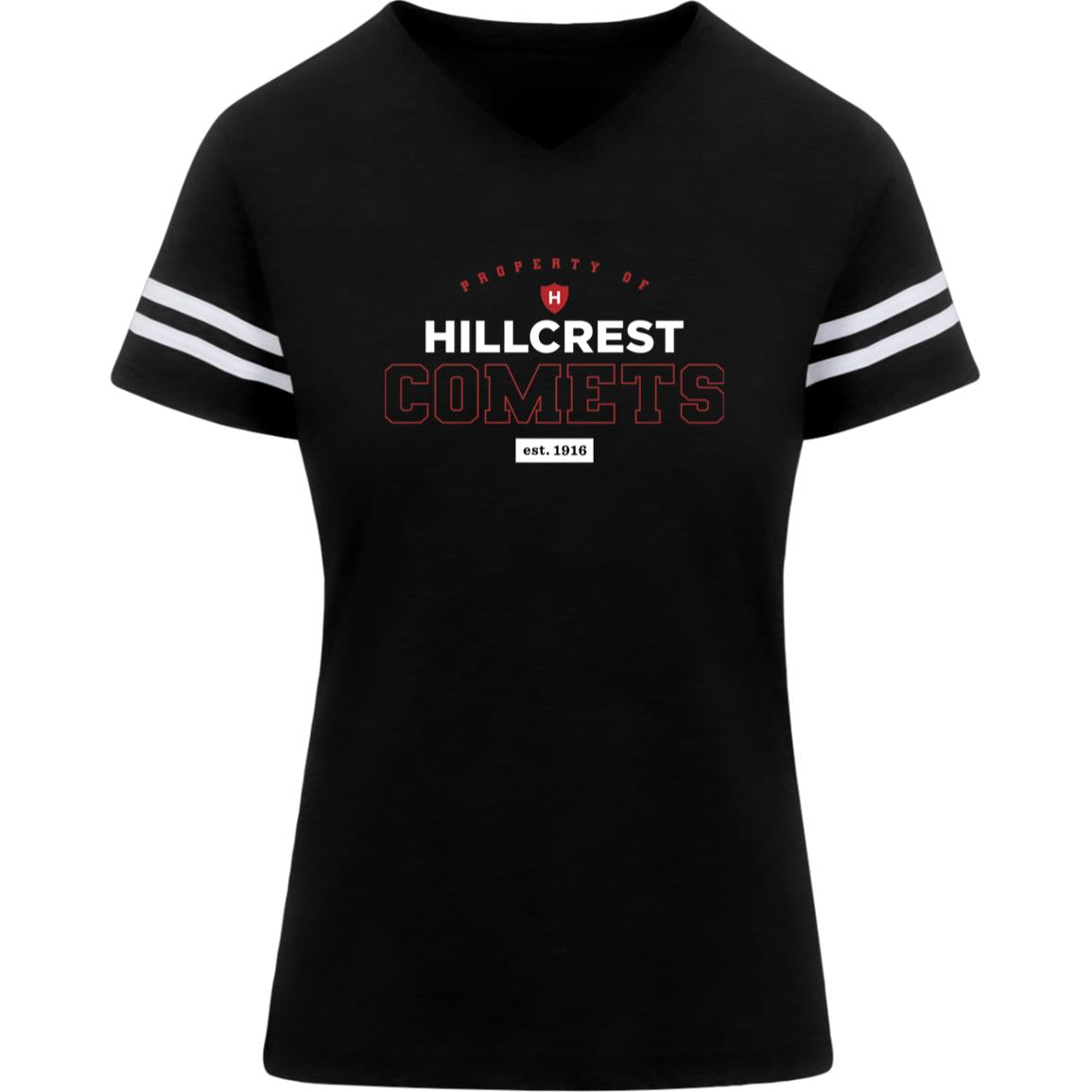 Hillcrest Comets - Womens Football Tee