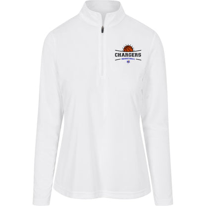 Chargers Basketball - Womens Zone Quarter Zip