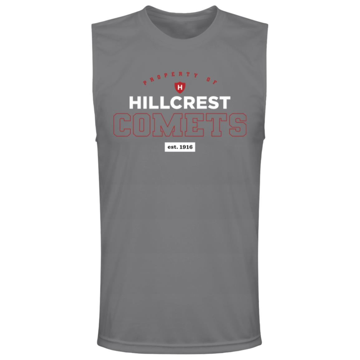 Hillcrest Comets - Mens Zone Muscle Tee