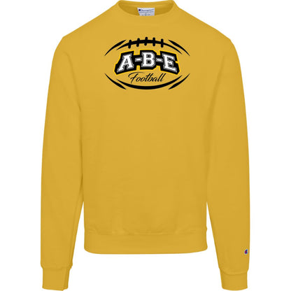 A-B-E Football - Champion Mens Powerblend Crewneck Sweatshirt