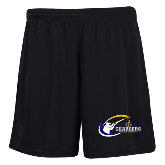 Chargers Trapshooting - Ladies' Moisture-Wicking 7 inch Inseam Training Shorts