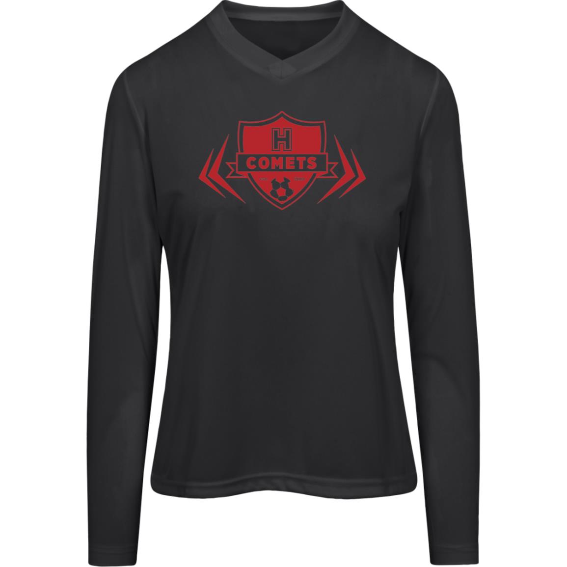 Comet Girls Soccer - Womens Zone Long Sleeve Tee