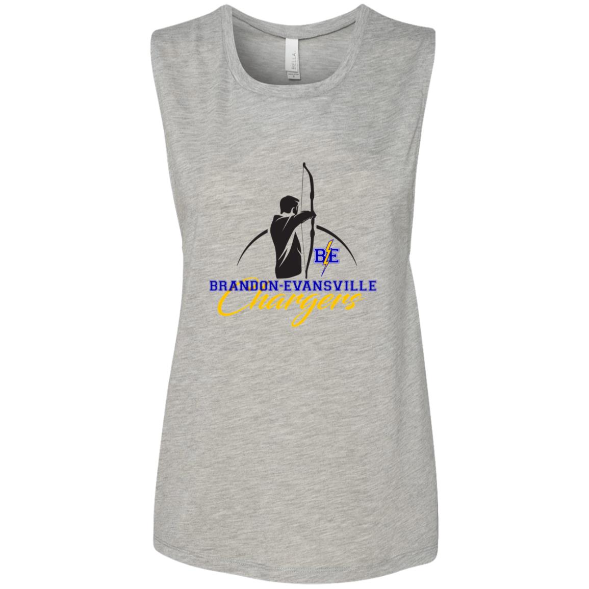 Chargers Archery - Ladies' Flowy Muscle Tank