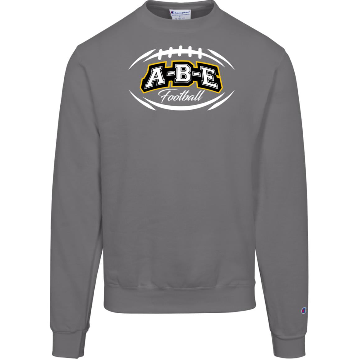 A-B-E Football - Champion Mens Powerblend Crewneck Sweatshirt