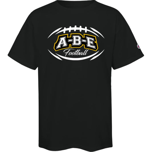 A-B-E Football - Champion Kids Short Sleeve Tee