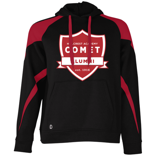 Comet Alumni - Athletic Colorblock Fleece Hoodie