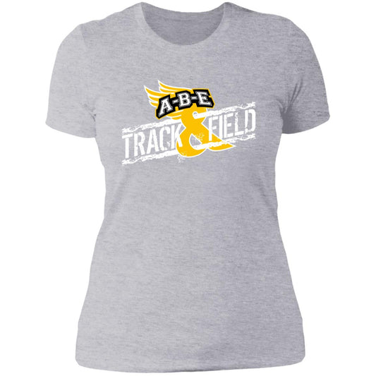 A-B-E Track & Field - Ladies' Boyfriend T-Shirt