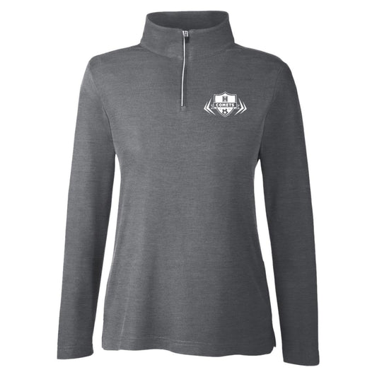 Comet Girls Soccer - Womens Fusion Quarter Zip