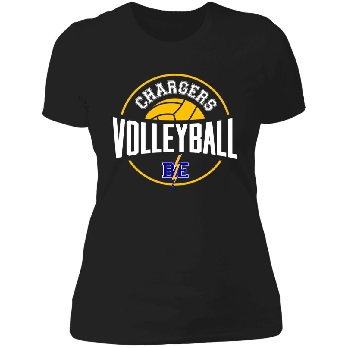 Chargers Volleyball - Ladies' Boyfriend T-Shirt