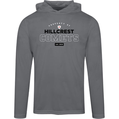 Hillcrest Comets - Mens Zone Hooded Tee