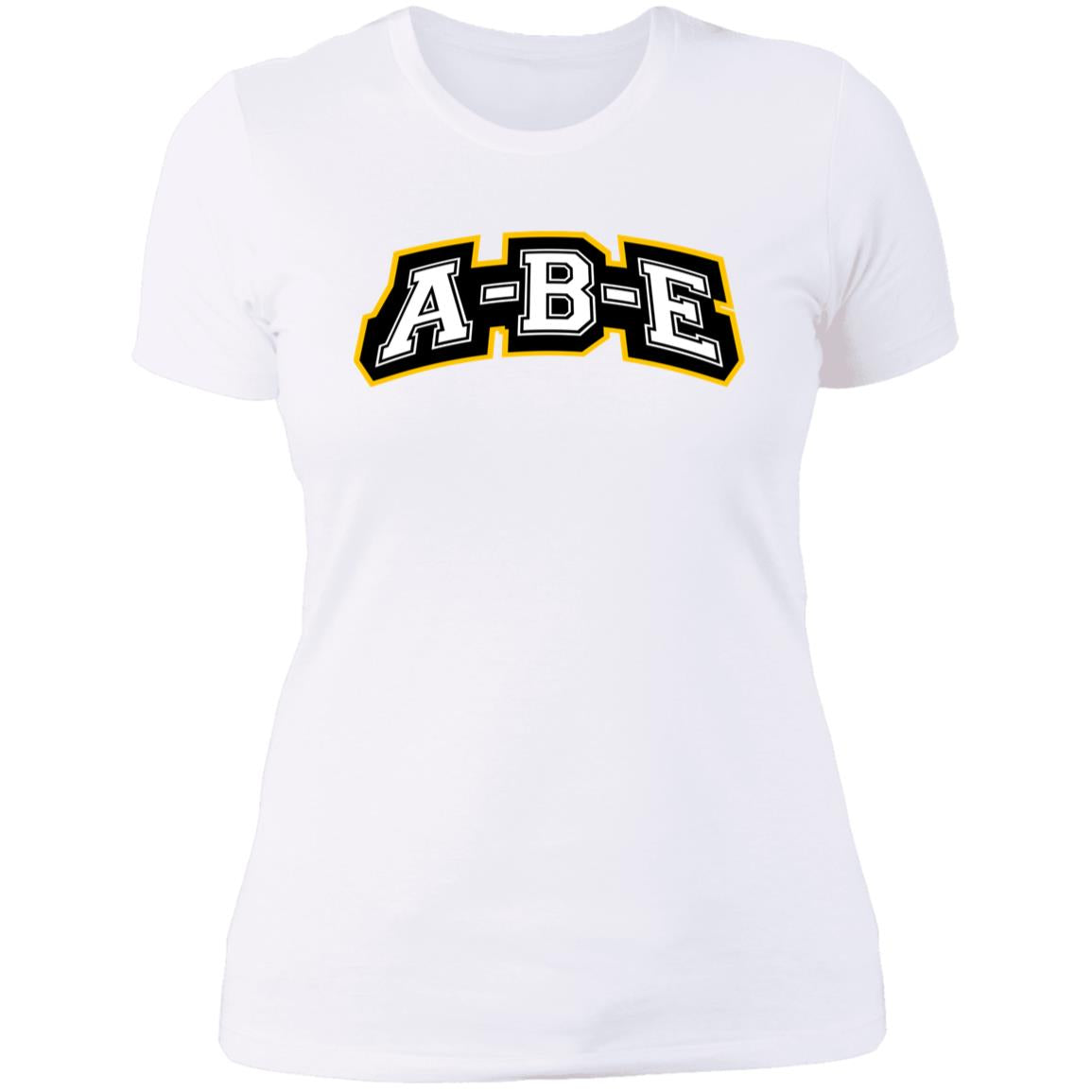 A-B-E - Ladies' Boyfriend T-Shirt