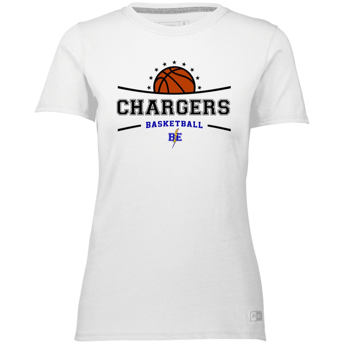 Chargers Basketball - Ladies’ Essential Dri-Power Tee