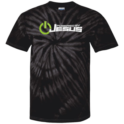 Powered by Jesus - 100% Cotton Tie Dye T-Shirt