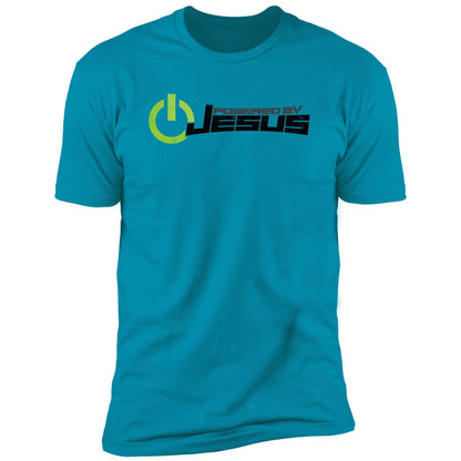 Powered by Jesus - Premium Short Sleeve T-Shirt