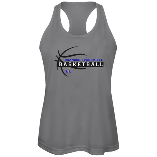 Chargers Basketball - Womens Zone Racerback Tank