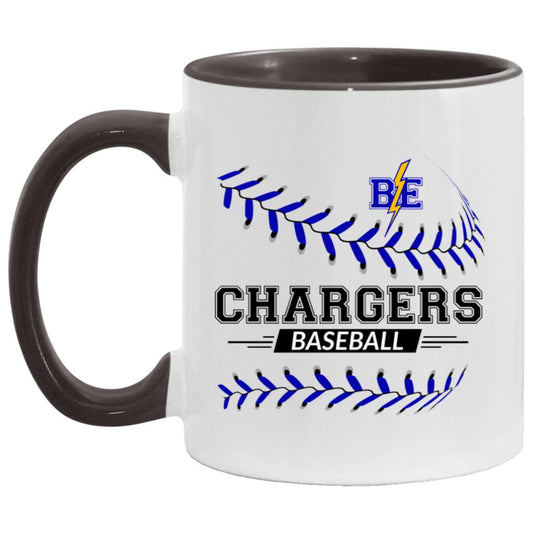 Chargers Baseball - 11oz Accent Mug