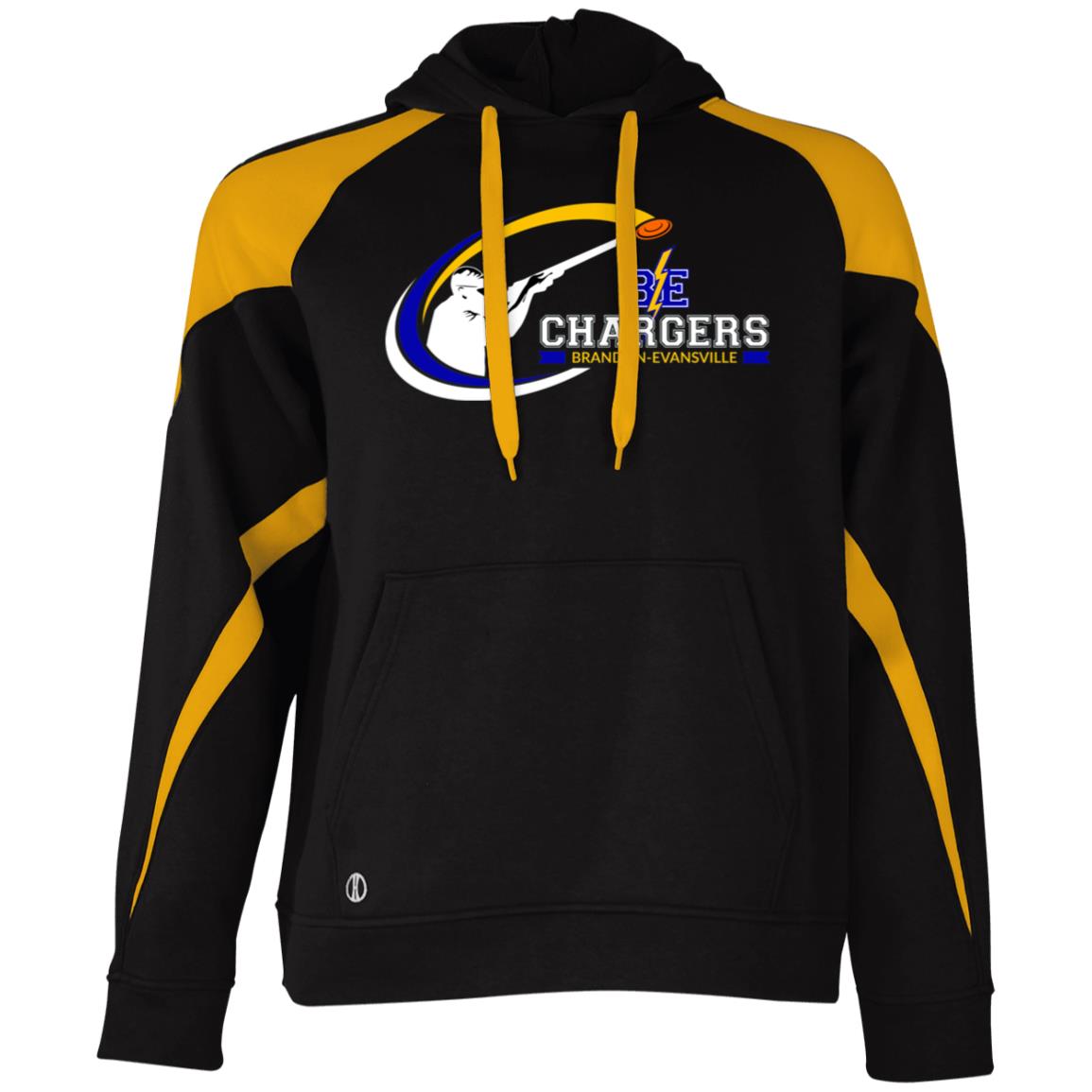 Chargers Trapshooting - Athletic Colorblock Fleece Hoodie