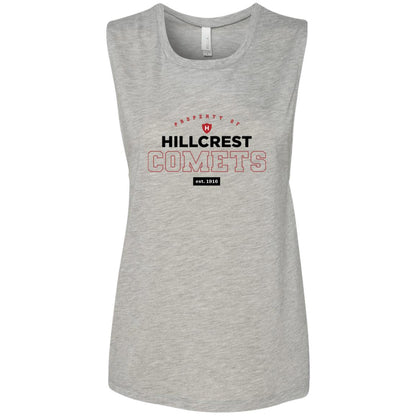 Hillcrest Comets - Ladies' Flowy Muscle Tank