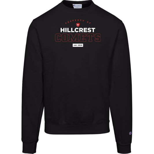 Hillcrest Comets - Champion Mens Powerblend Crewneck Sweatshirt