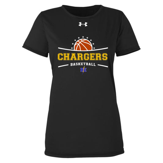 Chargers Basketball - Under Armour Womens Team Tech Tee