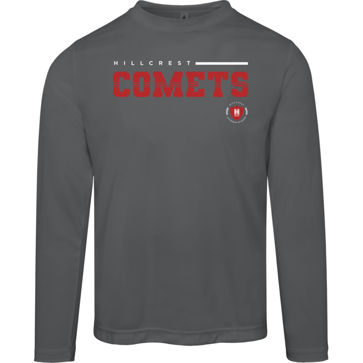 Hillcrest Comets - Mens Zone Long Sleeve Tee