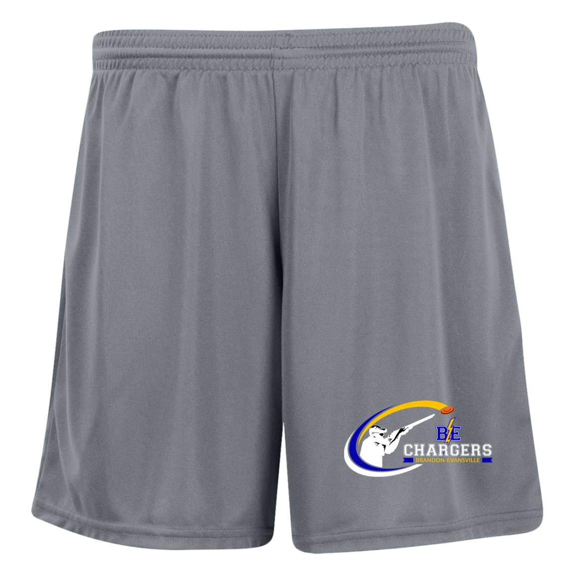 Chargers Trapshooting - Ladies' Moisture-Wicking 7 inch Inseam Training Shorts