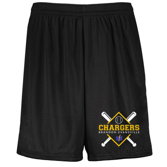 Chargers Softball - Youth Moisture-Wicking Mesh Shorts