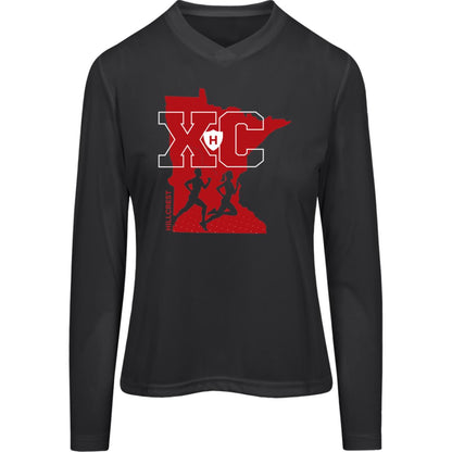 Comet Cross Country - Womens Zone Long Sleeve Tee