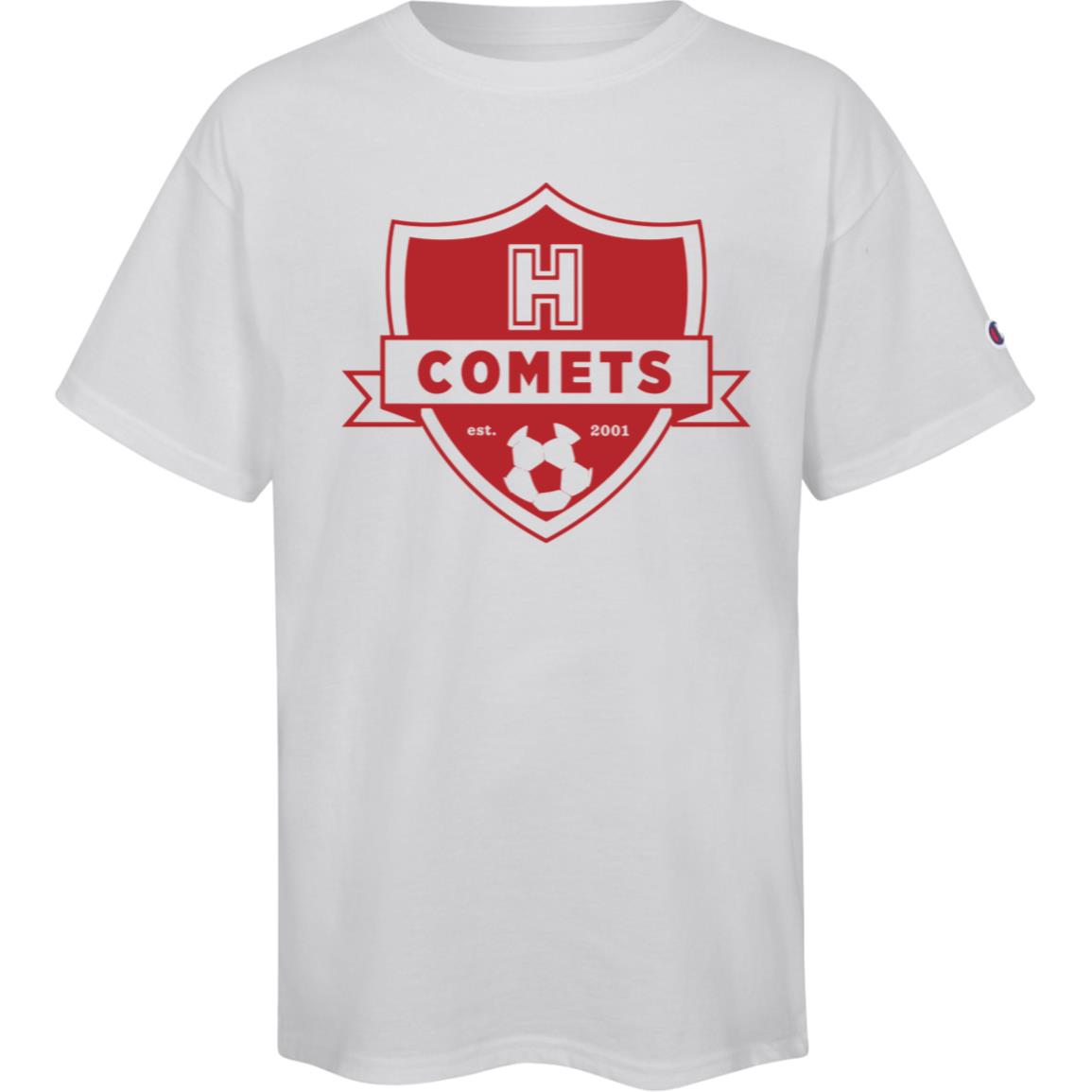 Comet Boys Soccer - Champion Kids Short Sleeve Tee