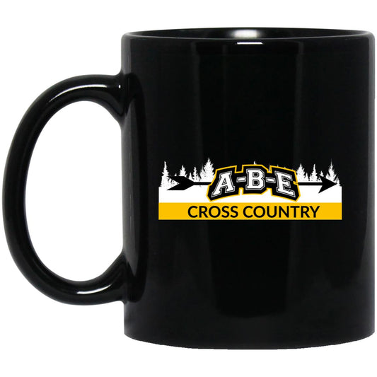 A-B-E Cross Country - 11oz Black Mug