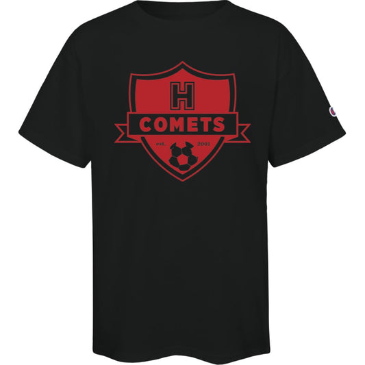 Comet Boys Soccer - Champion Kids Short Sleeve Tee