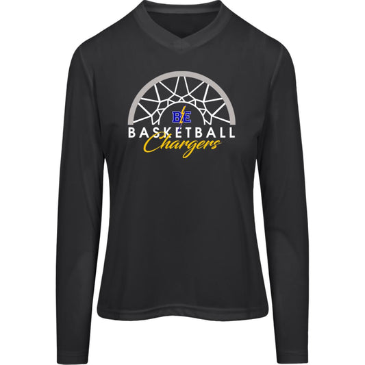 Chargers Basketball - Womens Zone Long Sleeve Tee