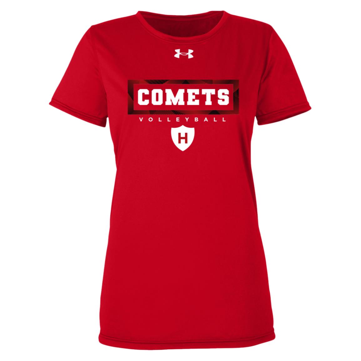 Comet Volleyball -  Under Armour Womens Team Tech Tee