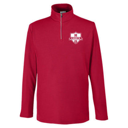 Comet Boys Soccer - Mens Fusion ChromaSoft Pique Quarter Zip