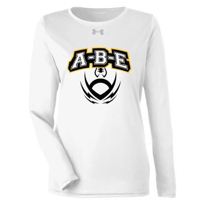 A-B-E Football - Under Armour Womens Team Tech Long Sleeve Tee